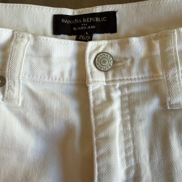 Banana Republic White Women Jeans - Picture 3 of 4
